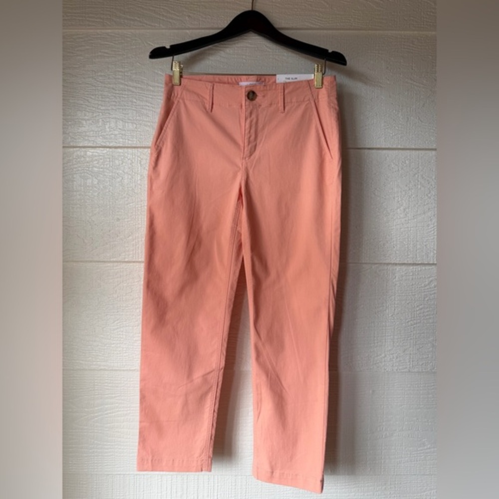 LOFT The Slim Peach Pants Size 2 NWT 26.5” Inseam